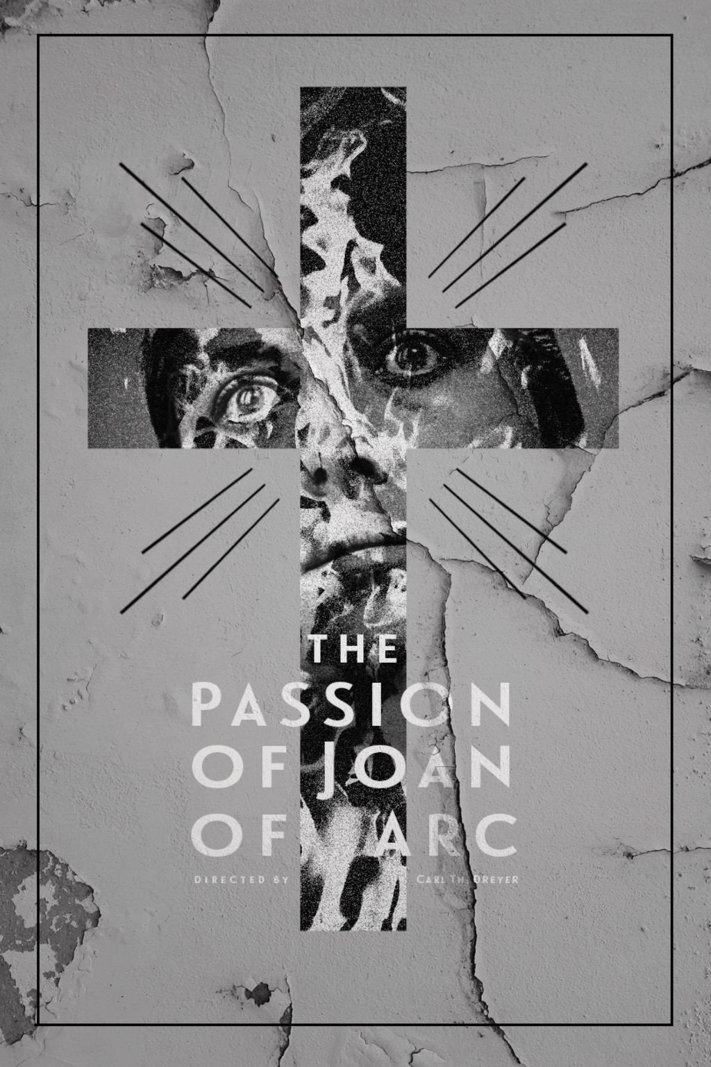 Film Poster for the film The Passion of Joan of Arc